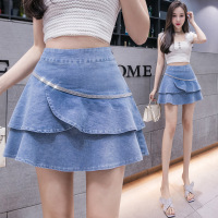 diamond chain cake skirt denim skirt 10