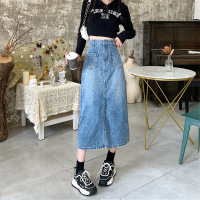 high waist slim a line skirt 35