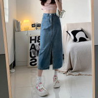 Hip-covering a-line petite hip skirt 32