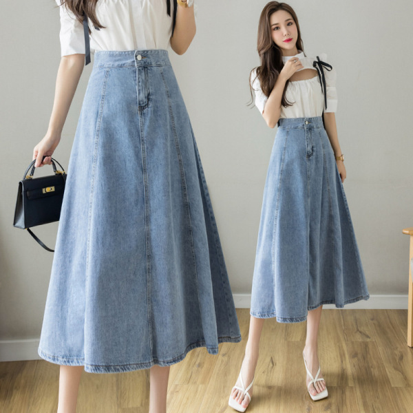 Slim wrap hip over the knee umbrella skirt 29