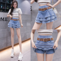 slimming cake denim skirt 41