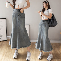 Stretch Denim Mermaid Skirt 49
