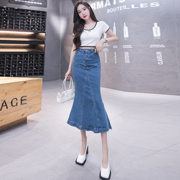high waist hip lift mermaid skirt 59