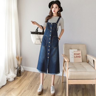 Korean style all-match A-line dress 91