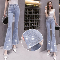 Hot diamond denim flared trousers 131