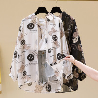 foreign style loose chiffon top 160