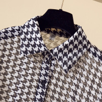 Houndstooth sun protection clothing 148