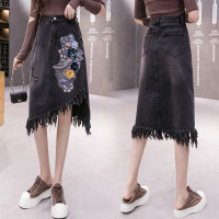 tassel irregular skirt 136